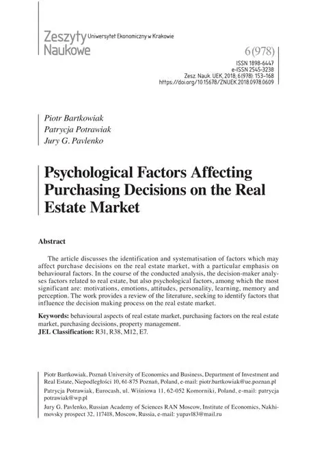 Factors Affecting Purchasing Interest