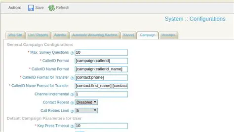 Features of a TAPI Based Caller ID Application
