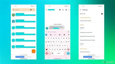 Features of BitShape SMS Messenger