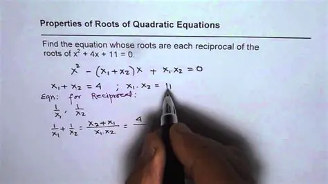 Finding the Reciprocals of the Roots