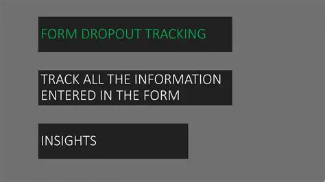 Form Identification and Dropout