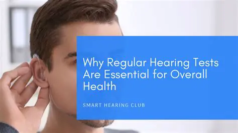 Getting regular hearing tests