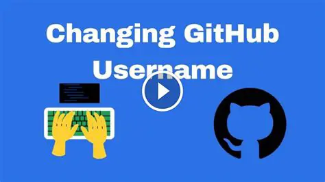 GitHub Username and Organization