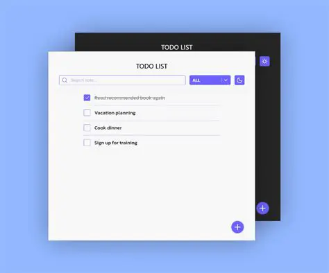 Given a todo list web application