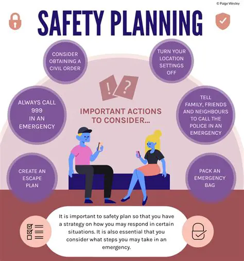 Help them develop a safety plan