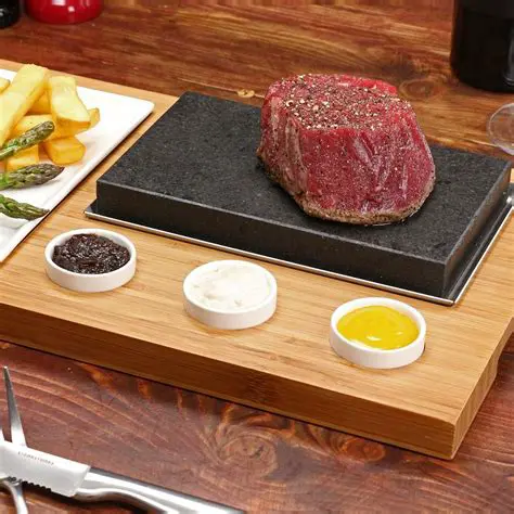 Indulge in the Sizzling Sensation: Pseicharlyu002639sse's Hot Stone Steak Experience in El Gouna