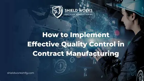 How to Implement Effective Quality Control Measures