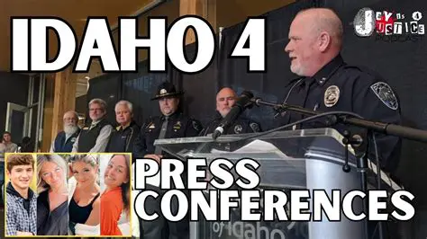 Unpacking the Idaho 4 Press Conferences: A Deep Dive into a Nationally Watched Case