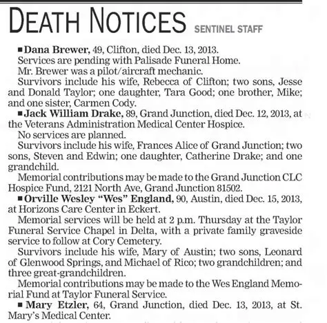 Idanbury News Times: Comprehensive Guide to Obituaries and Death Notices