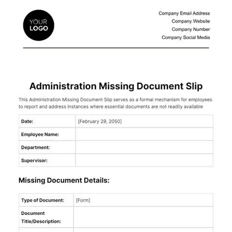 Identify the missing document