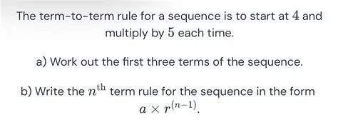 Identify the previous term