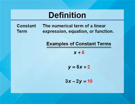 Identifying the Factors of the Constant Term