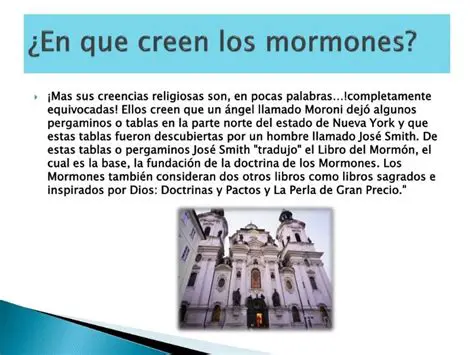 Iglesia Mormona: Un Vistazo Profundo a la Historia, Creencias y Prácticas