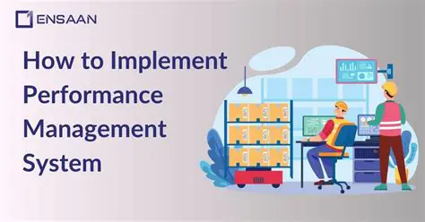 Implement a Performance Management System