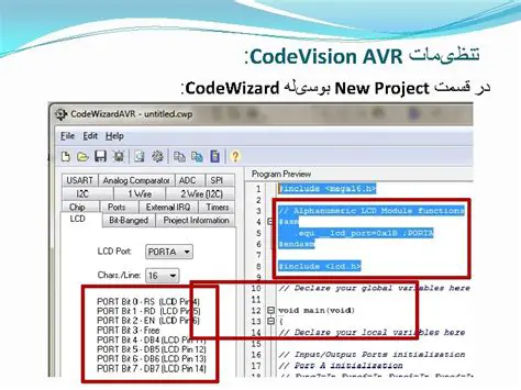 Implementasi dengan Code Vision AVR