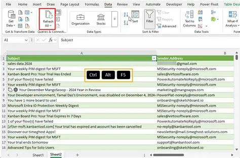 Import Outlook Contacts and Emails into Excel with Ease