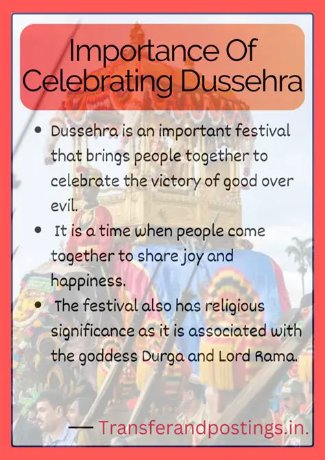 Importance of Dussehra in Indian Culture