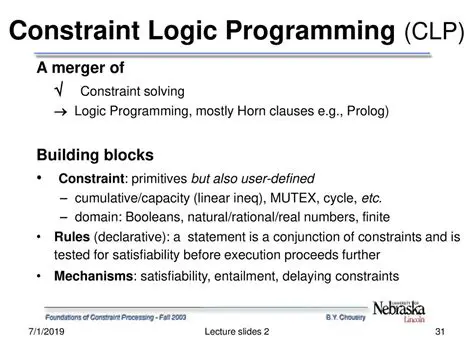 Improve the constraint logic
