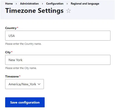 Incorrect Timezone Display