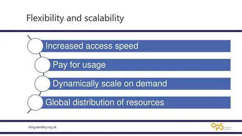 Increased flexibility and scalability
