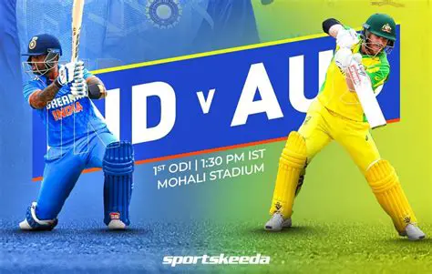 India vs Australia: O Rivalitate Legendară care Definește Cricketul Modern