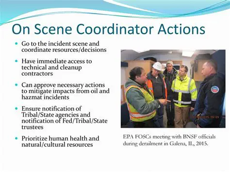 The Vital Role of the iOSC On-Scene Coordinator: Ensuring Safety and Efficiency