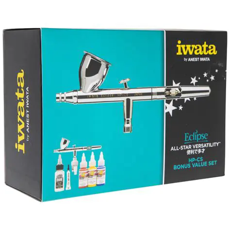 Iwata Eclipse All-Star Versatility HP-CS Airbrush Kit: A Comprehensive Guide for Artists