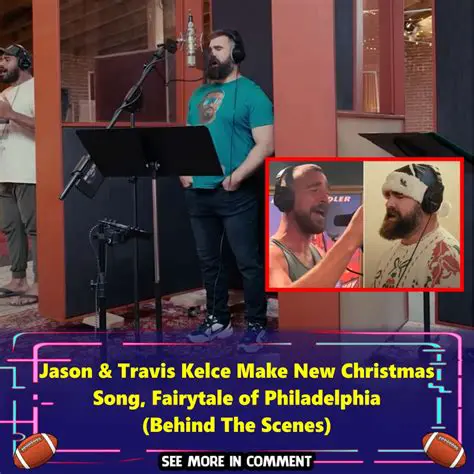 The Kelce Brothers' Christmas Song: A Holiday Touchdown for Charity and Sibling Rivalry