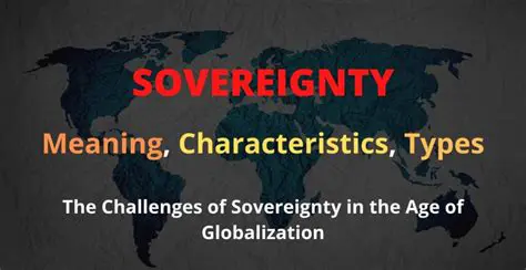 Key Characteristics of Sovereignty