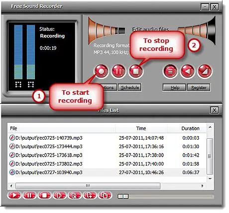 Key Features of All Free Sound Recorder