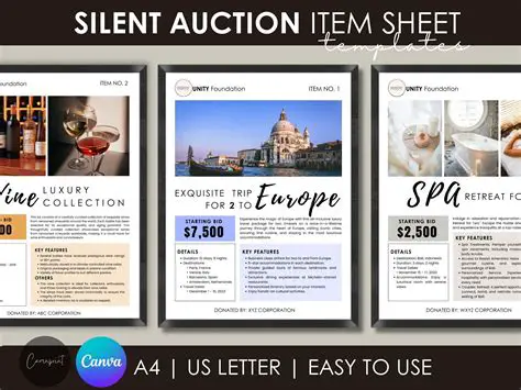 Key Features of Auction Display
