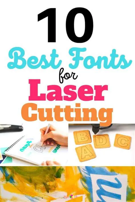 Key Features of DXF Laser Cutting Fonts