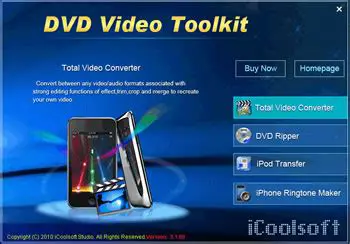 Key Features of iCoolsoft DVD Video Toolkit