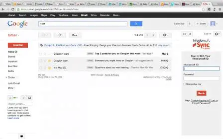 Key Features of Infusionsoft Sync for Gmail