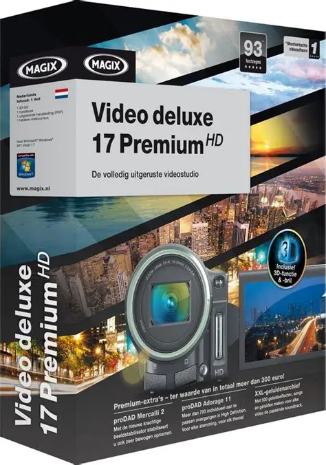 Key Features of MAGIX Video deluxe 17 Plus HD