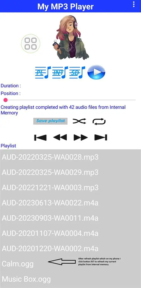 Key Features of My Mp3 Player