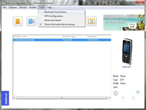Key Features of Nokia Configuration Tool