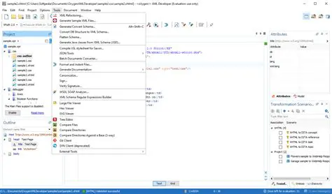 Key Features of Oxygen XML Developer