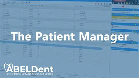 Key Features of Patient Manager Standard