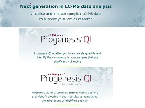 Key Features of Progenesis QI for Proteomics