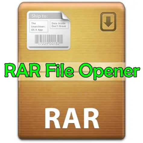 Key Features of SDR Free RAR File Opener