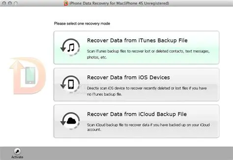 Key Features of Tenorshare iPhone 4S Data Recovery