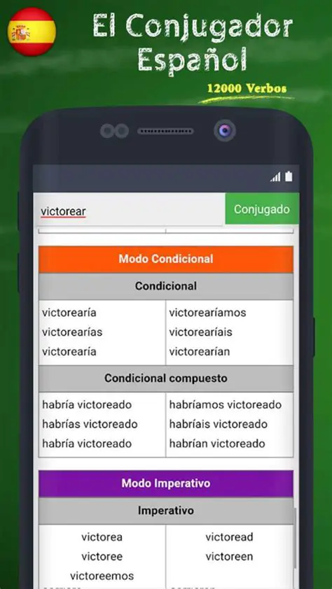 Key Features of the Free Spanish Desktop Conjugator