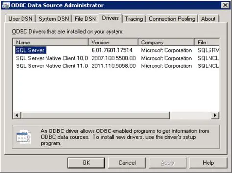 Key Features of the ODBC Driver for SQL Server
