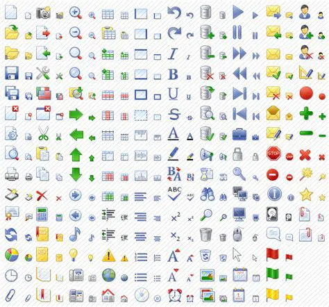 Key Features of the Office Style Icon Set