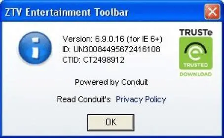 Key Features of the ZTV Entertainment Toolbar
