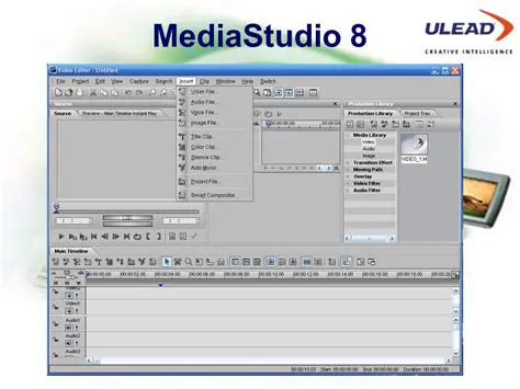 Key Features of Ulead MediaStudio Pro 8