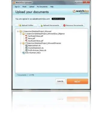 Key Features of WatchDox Uploader