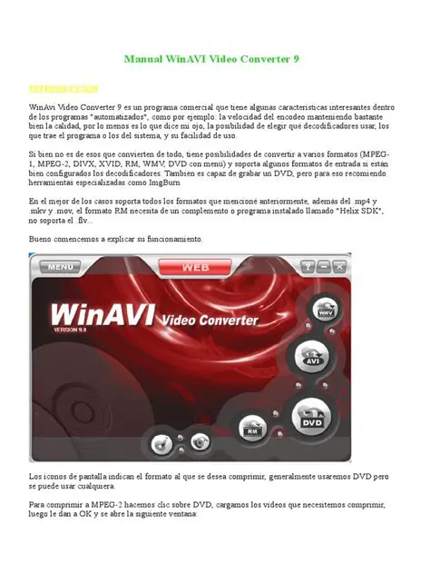 Key Features of WinAVI Video Capture