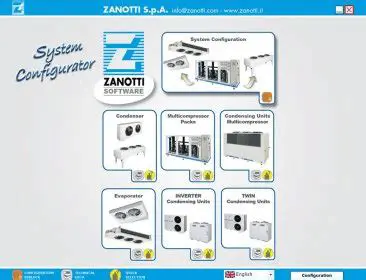 Key Features of Zanotti System Configurator